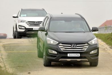 Hyundai SantaFe lắp ráp ở Việt Nam chính thức ‘trình làng’