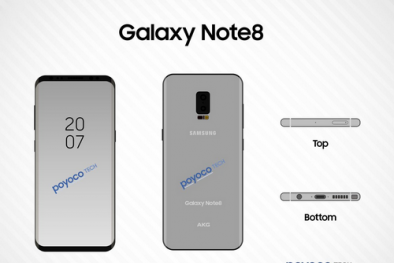 Samsung Galaxy Note 8 sẽ ra mắt cuối tháng 8, trước cả iPhone 8 