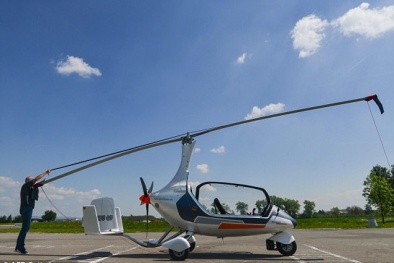 Cận cảnh trực thăng mini đầu tiên trên thế giới có thể bay và đi như... ôtô