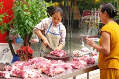 Thêm một DN tham gia vào cuộc đua giảm giá với mặt hàng thịt heo VietGAP