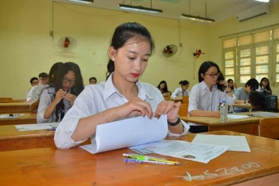 Đáp án môn Toán mã đề 101, 102, 103, 104, 105 THPT Quốc gia 2017