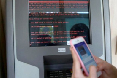 Máy tính chính phủ Ukraine sập vì vụ tấn công mạng toàn cầu mới