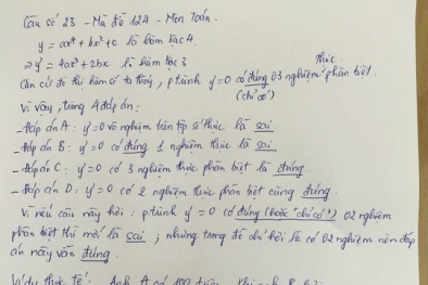 Đáp án môn Toán và Tiếng Anh chưa chính xác, thí sinh sẽ bị thiệt?