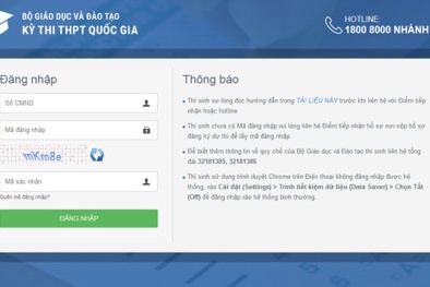  Đắk Lắk, Đắk Nông công bố địa chỉ tra cứu điểm thi tốt nghiệp THPT quốc gia 2017 