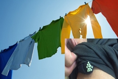 Phơi quần áo mùa hè thận trọng kẻo lở loét da vì thứ kinh khủng này