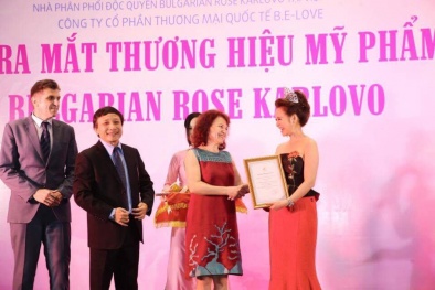 Phụ nữ Việt đón chào mỹ phẩm cao cấp từ Bungari