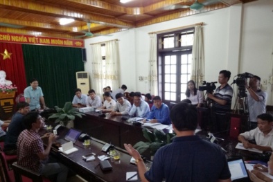 Vụ tàu vỏ thép ở Thanh Hóa hư hỏng: Đối thoại dang dở vì lãnh đạo bỏ ra khỏi phòng