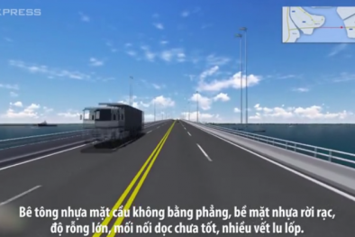 Sai sót kỹ thuật trong dự án cầu nối biển dài nhất Việt Nam