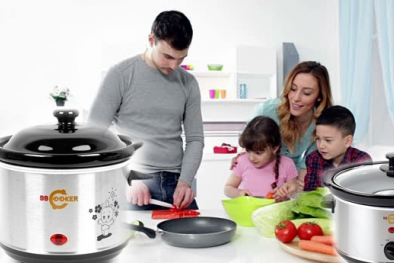 Thay đổi tư duy của mẹ với nồi nấu cháo BBCooker