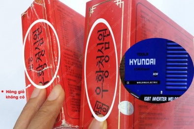 Xâm phạm nhãn hiệu: 'Máy hàn Huyndai, máy lọc nước Samsung' và còn gì nữa?