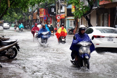 Mưa lớn ở Bắc Bộ, lũ lụt lớn trên sông Thao và sông Hoàng Long
