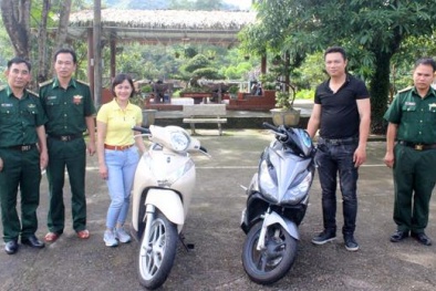 Xe SH bị mất ở Hà Nội được mang về Quảng Ninh để 'tuồn' qua biên giới