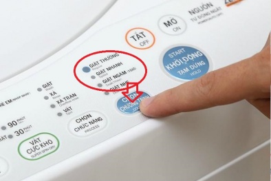 Chú ý ngay những kí hiệu này trên máy giặt này để quần áo luôn sạch và máy giặt được bền lâu