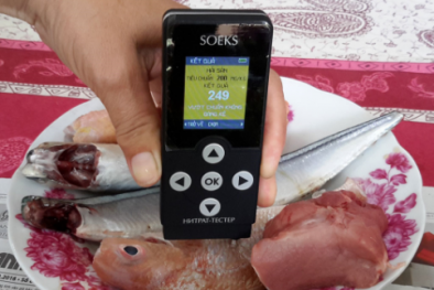 Thiếu máy test nhanh, khó kiểm tra hóa chất trong thực phẩm
