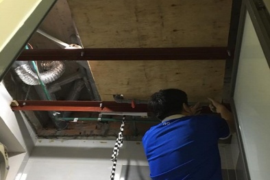 Vô vàn nguy hiểm rình rập trong cảnh mất nước tại chung cư tiền tỷ HUD3 Linh Đàm