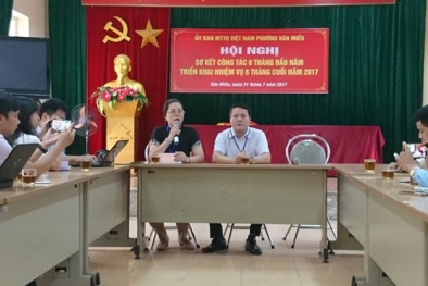 Sai phạm ở phường Văn Miếu: Chủ tịch Nguyễn Đức Chung chỉ đạo xứ lý nghiêm khắc