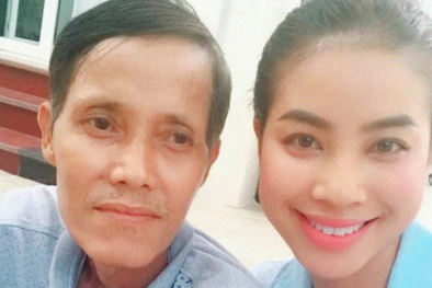 Bố qua đời, Hoa hậu Phạm Hương viết những dòng đầy nước mắt trên facebook