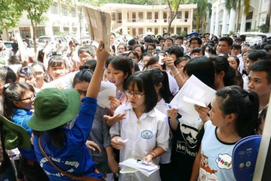 Nhiều trường đại học đã công bố điểm nhận hồ sơ xét tuyển đợt 2