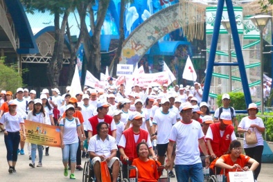 FrieslandCampina đồng hành chương trình đi bộ 'Vì nạn nhân chất độc màu da cam & người khuyết tật'