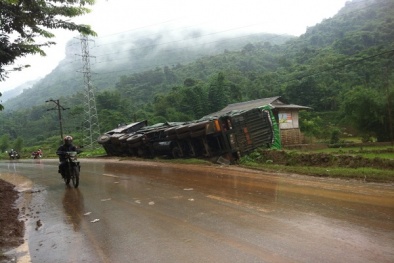 Cảnh báo giao thông: Đèo Chiềng Pấc - Nỗi ám ảnh với các tài xế