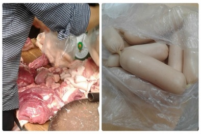 Xúc xích 'nhà làm' bán từ chợ đến mạng xã hội chất lượng đến đâu?