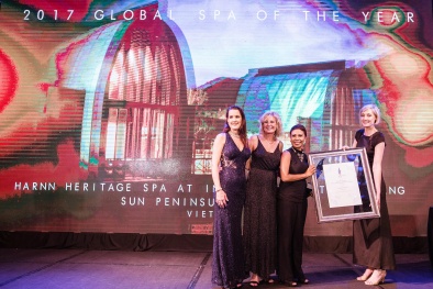 HARNN Heritage Spa đạt giải thưởng 'Spa tốt nhất thế giới năm 2017'