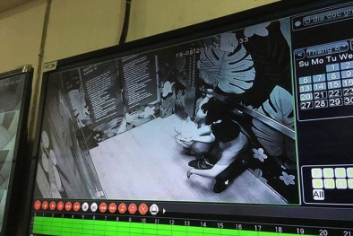 Mắc kẹt trong thang máy tòa nhà Hei Tower, đôi nam nữ nhập viện