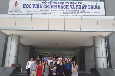 Học viện chính sách và phát triển công bố điểm chuẩn NVBS đợt 1