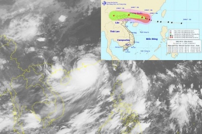 Cập nhật tin tức mới nhất về cơn bão số 6 trên biển Đông