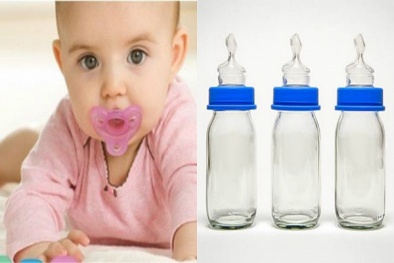 Bình bú và vú ngậm nhân tạo cho trẻ ghi nhãn thế nào mới đúng?