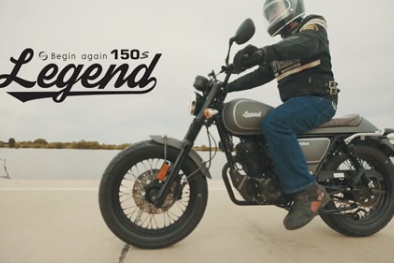 ‘Phát thèm’ với mô tô cổ điển Legend 150s 2017 đẹp long lanh của GPX
