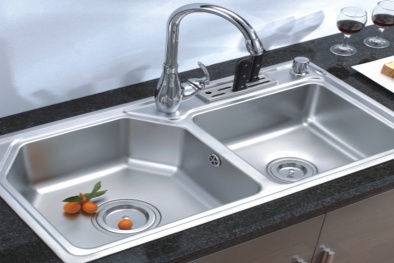 Nguy cơ nhiễm bệnh Legionnaires ẩn chứa trong vòi nước và bồn rửa bằng thép không gỉ