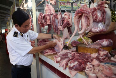 TP. HCM: 'Nóng' truy xuất nguồn gốc thịt lợn