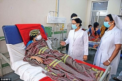 Cúm lợn ở Ấn Độ khiến hàng trăm người bị bệnh, hàng chục người chết