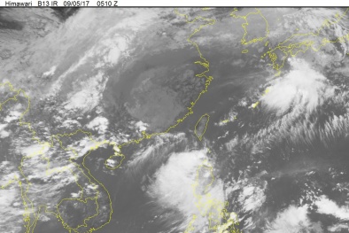 Thời tiết biển Đông: Lại xuất hiện áp thấp nhiệt đới gần biển Đông
