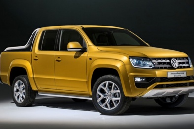 Ngắm mẫu concept Amarok Aventura Exclusive màu vàng nổi bật của Volkswagen