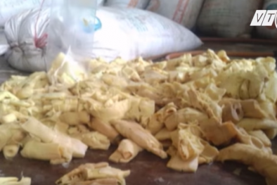 Nguy hiểm: Liên tục phát hiện măng tươi bị ngâm hóa chất độc hại 