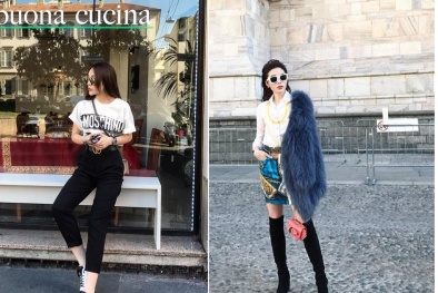 'Lang thang tại Milan', HH Kỳ Duyên liên tục khoe gia tài hàng hiệu và gout thời trang đẳng cấp