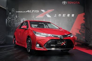 Cận cảnh Toyota Corolla Altis X 2017 ‘cực ngầu’ giá 593 triệu đồng