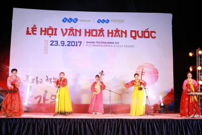 Ngập tràn sắc màu Hàn Quốc trong lễ hội văn hóa tại FLC Sầm Sơn