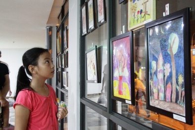 Trung thu 2017: Ấn tượng với triển lãm tranh 'Nét vẽ mùa thu'