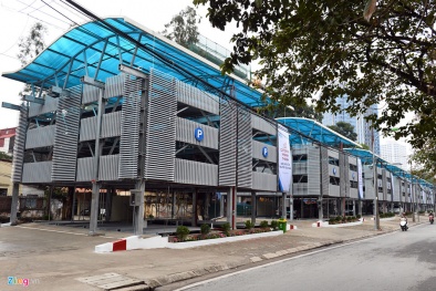 Công nghệ hiện đại tại các bãi đỗ xe tự động ở Hà Nội