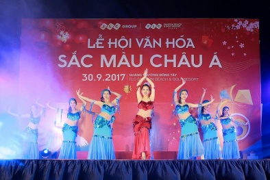 Rực rỡ lễ hội sắc màu châu Á tại FLC Sầm Sơn