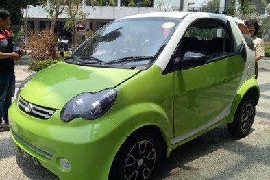 Xe ô tô điện nhỏ xinh, người chạy thử 'khen hết lời',  giá chỉ 136 triệu có gì hay?