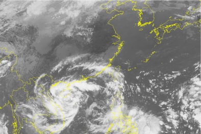 Áp thấp nhiệt đới mạnh lên thành bão cấp 10 đổ bộ vào miền Trung