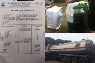 ‘Choáng' với xăng giả A92: 11/12 mẫu xăng thử nghiệm không đạt chất lượng