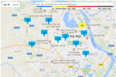 Hà Nội đầu tư 70 trạm quan trắc để công khai chất lượng không khí