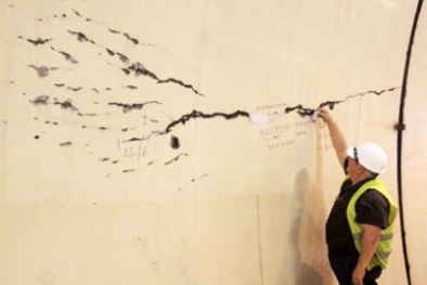 Có vết nứt dài tới 2m trong hầm Hải Vân: Chủ đầu tư nói gì?