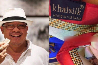 Ông chủ Khaisilk thừa nhận lụa nhập từ Trung Quốc nhưng không phải hàng kém chất lượng