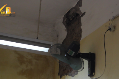 Video: Trường học xuống cấp trầm trọng giữa Thủ đô